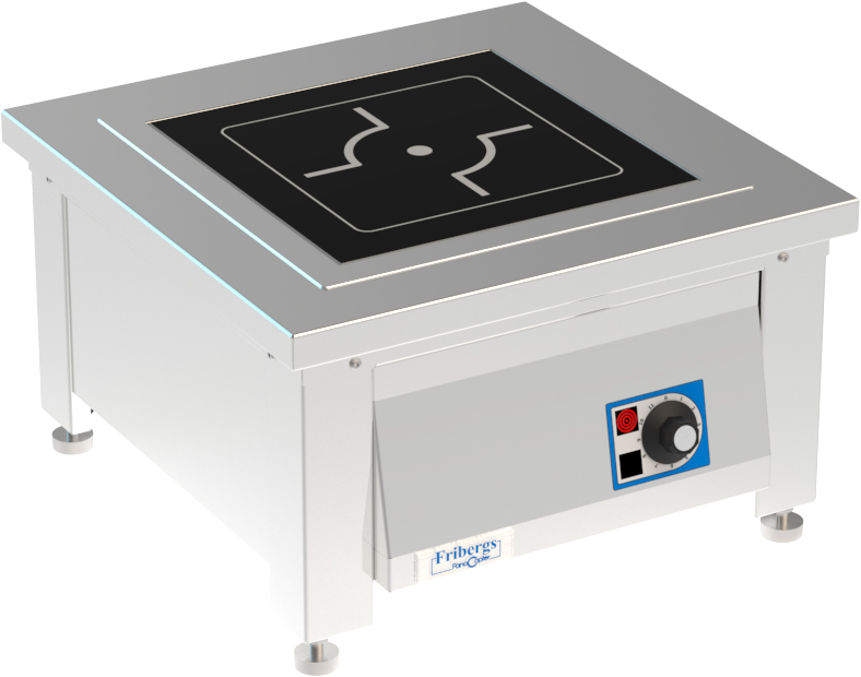 Firbergs - Induktionsspis - FSIB1029 Pro - 1 platta 5kW - Arbetsyta 250x250mm