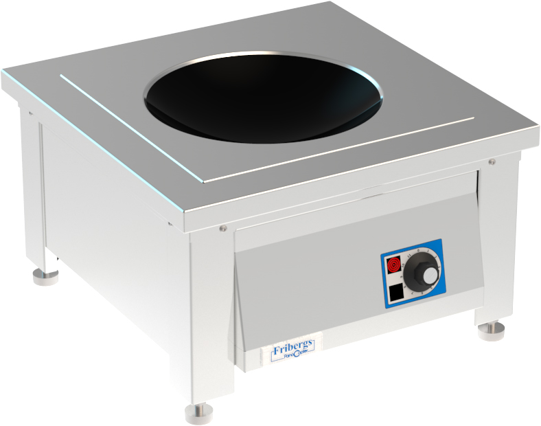 Fribergs - Induktionsspis - FSIB1029 Wok - 1 platta 3,5kW - Arbetsyta 250x250mm