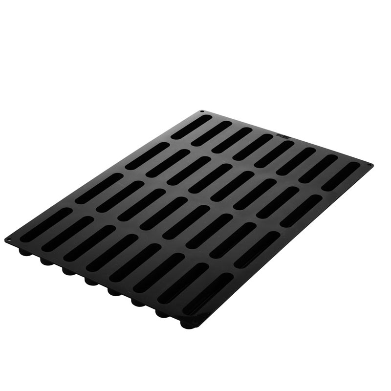 Silikonform avlång 130x25/h25 mm 32 fig