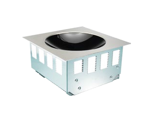 Fribergs - Induktionsplatta - FSI 10 Pro - Infälld Wok 3,5 kW - BxDxH 384x384x140mm