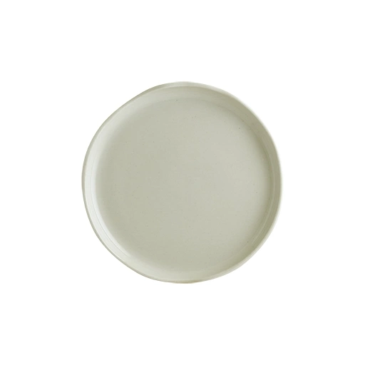 Cras - Tallrik flat D 21cm, grå 6-pack