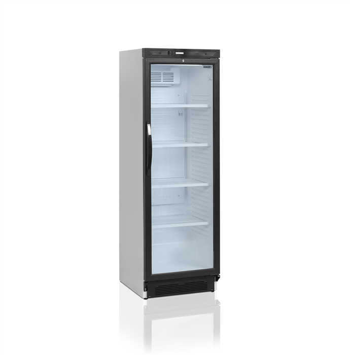 Tefcold - CEV425 1 LED - Flaskkyl - LED-Belysning i dörr - 358 liter