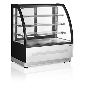 Tefcold - LPD1200C/BLACK - Displaykylbänk - 328 liter