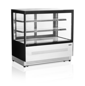 Tefcold - LPD1200F/BLACK - Displaykylbänk - 377 liter