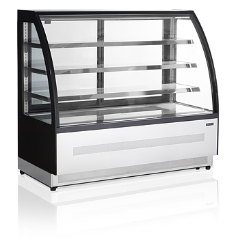 Tefcold - LPD1500C/BLACK - Displaykylbänk - 418 liter