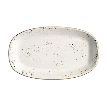 Grain - Tallrik Oval 33x19cm 6-pack