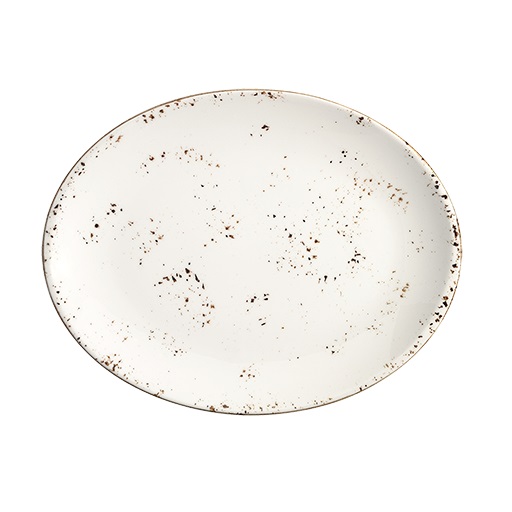 Grain - Tallrik Oval 36x28cm Moove 6-pack