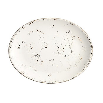 Grain - Tallrik Oval 36x28cm Moove 6-pack