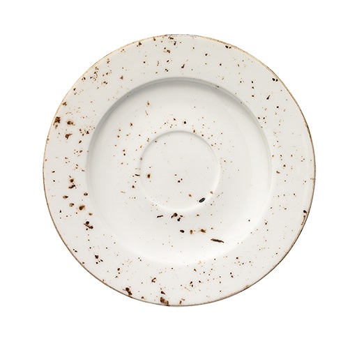 Grain - Espressofat m bräm D12cm 6-pack