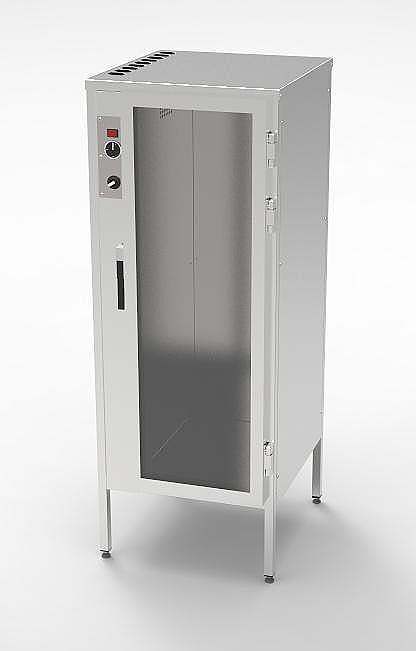 Elektrotermo - Värmeskåp - ET 811 G - 600mm - 12 Gejderpar - Glasdörr