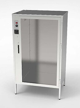 Elektrotermo - Värmeskåp - ET 821 G - 930mm - 12 Gejderpar - Glasdörr