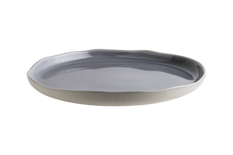 Gris Cras - Tallrik flat D 21cm, blå/grå 6-pack