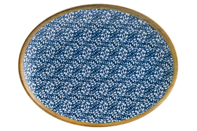 Calif Lupin - Tallrik oval 36x28cm Moove 6-pack