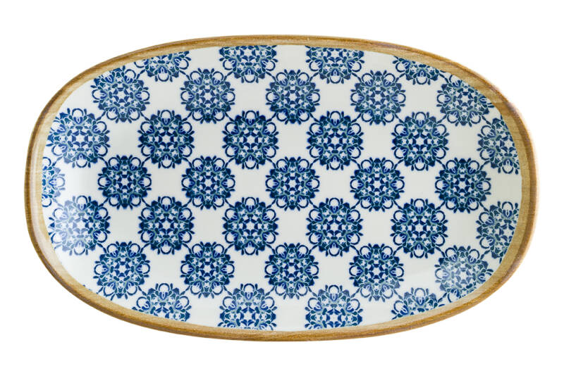 Calif Lotus - Tallrik oval 29cm 6-pack