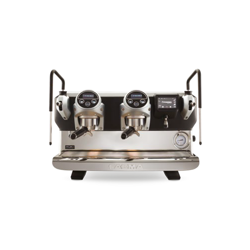Faema - Espressomaskin - E71E Svart A/2 Backlit panel - 2 Grupps