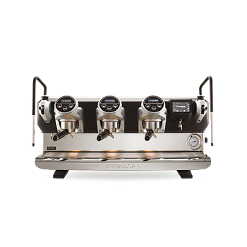 Faema - Espressomaskin - E71E Svart A/3 Backlit panel - 2 Grupps
