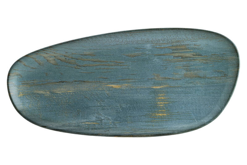 Madera - Tallrik flat 36cm, organisk form 12-pack