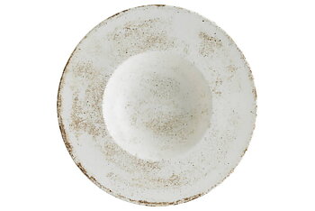 Nacrous - Tallrik Gourmet Djup D28cm, med brett bräm 6-pack