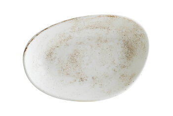 Nacrous - Skål oval 15cm, organisk form 12-pack