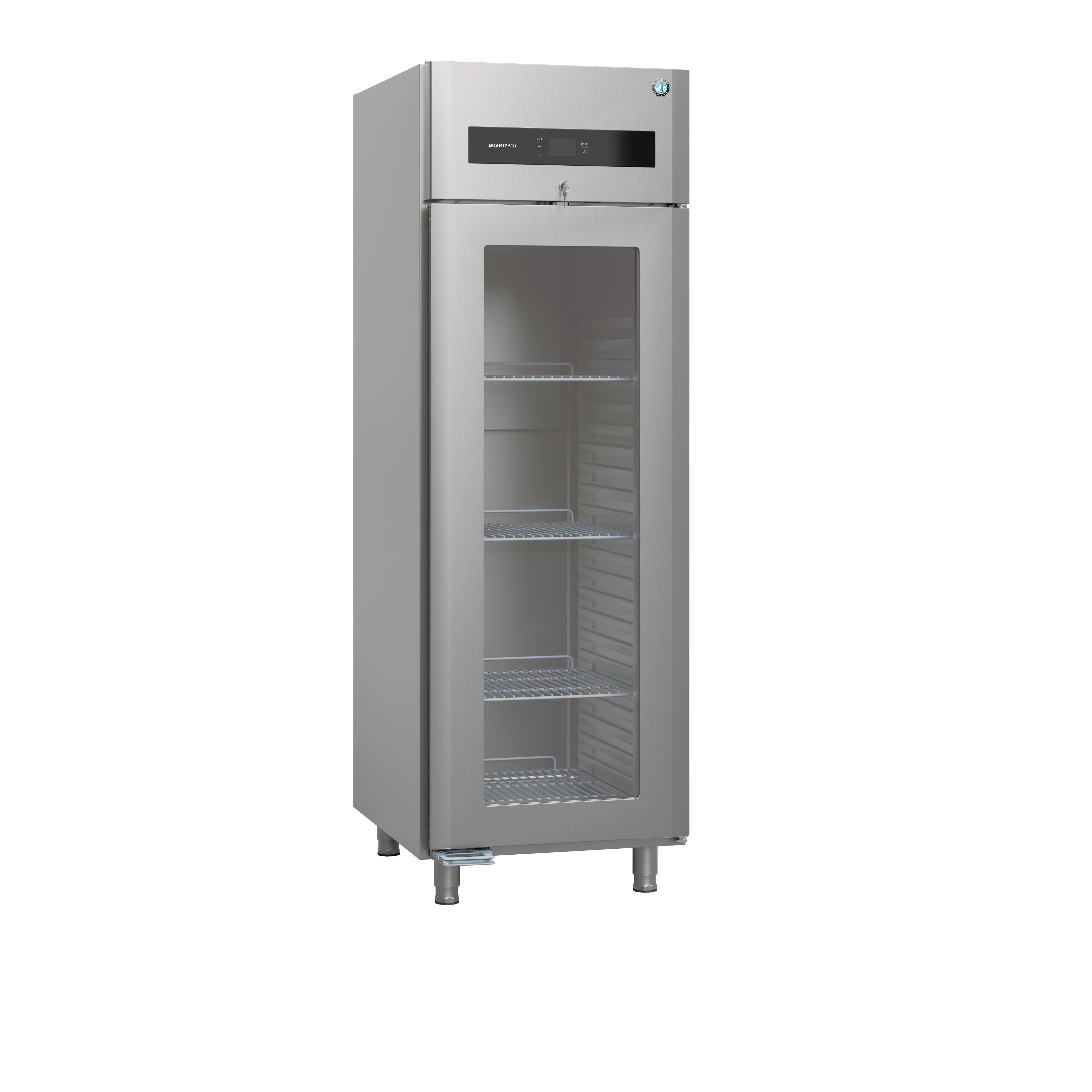 Hoshizaki -  Premier KG 70 L DR - Kylskåp med glassdörr - Temperaturområde +2/+12°C - Rostfritt