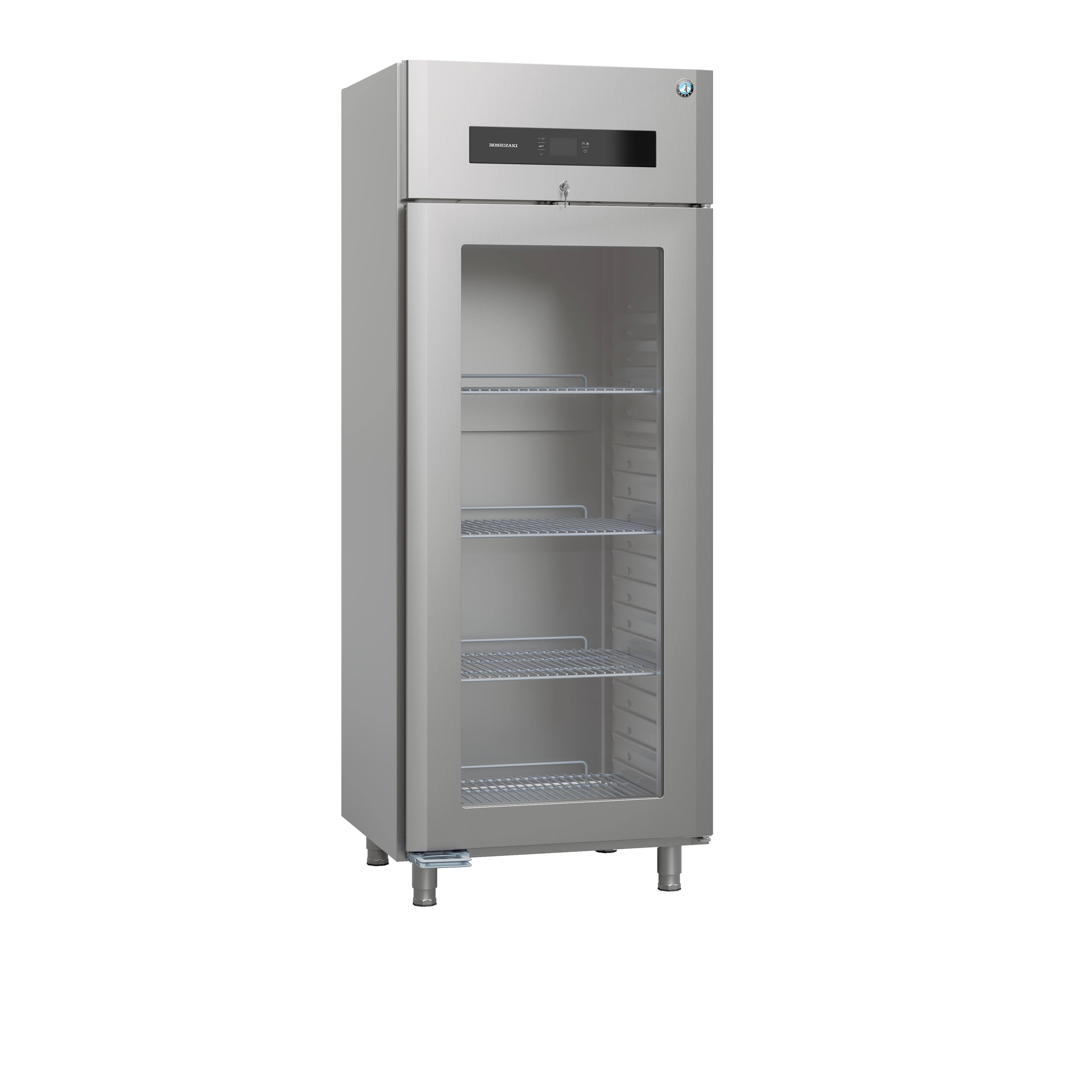 Hoshizaki -  Premier KG W80 L DR - Kylskåp med glassdörr - Temperaturområde +2/+12°C - Rostfritt
