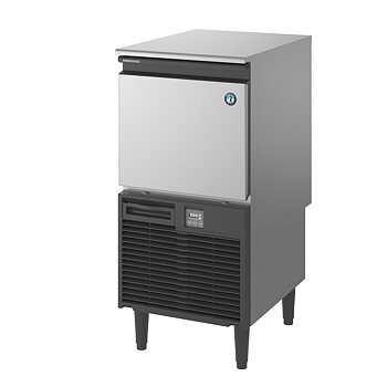 Hoshizaki - Halvmåne iskubmaskin - KM-40C-HC - Med isbinge - Kapacitet Kg/24t: 43 Kg