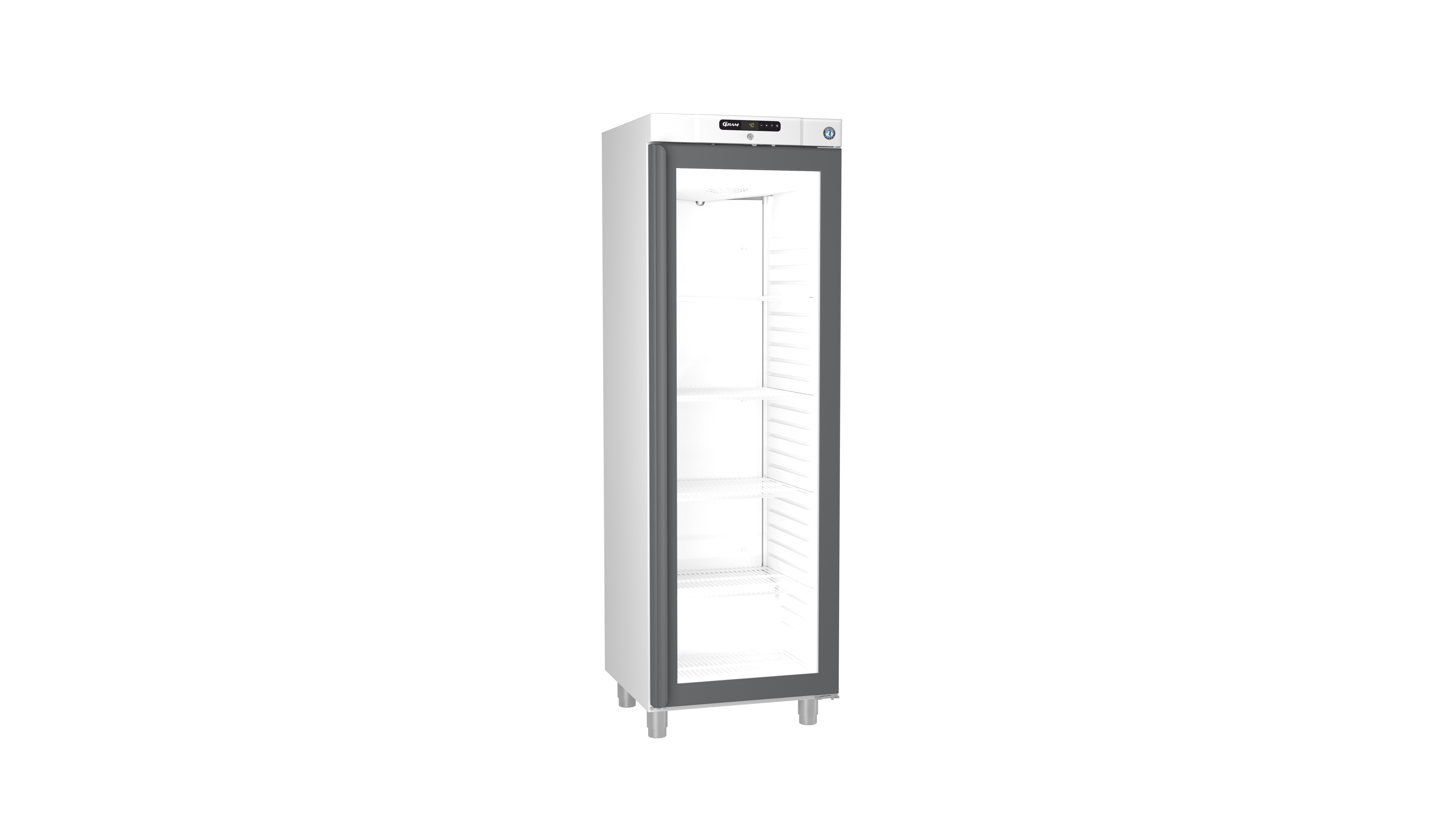 Hoshizaki - Frysskåp - Compact - FG 420 L-L DL E - Temperaturområde -19/-5°C - Utvändigt/invändigt: Vitlackerad/Vitlackerad - Vänster dörr