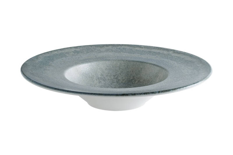 Omnia - Tallrik Gourmet Djup D28cm, med brett bräm 6-pack
