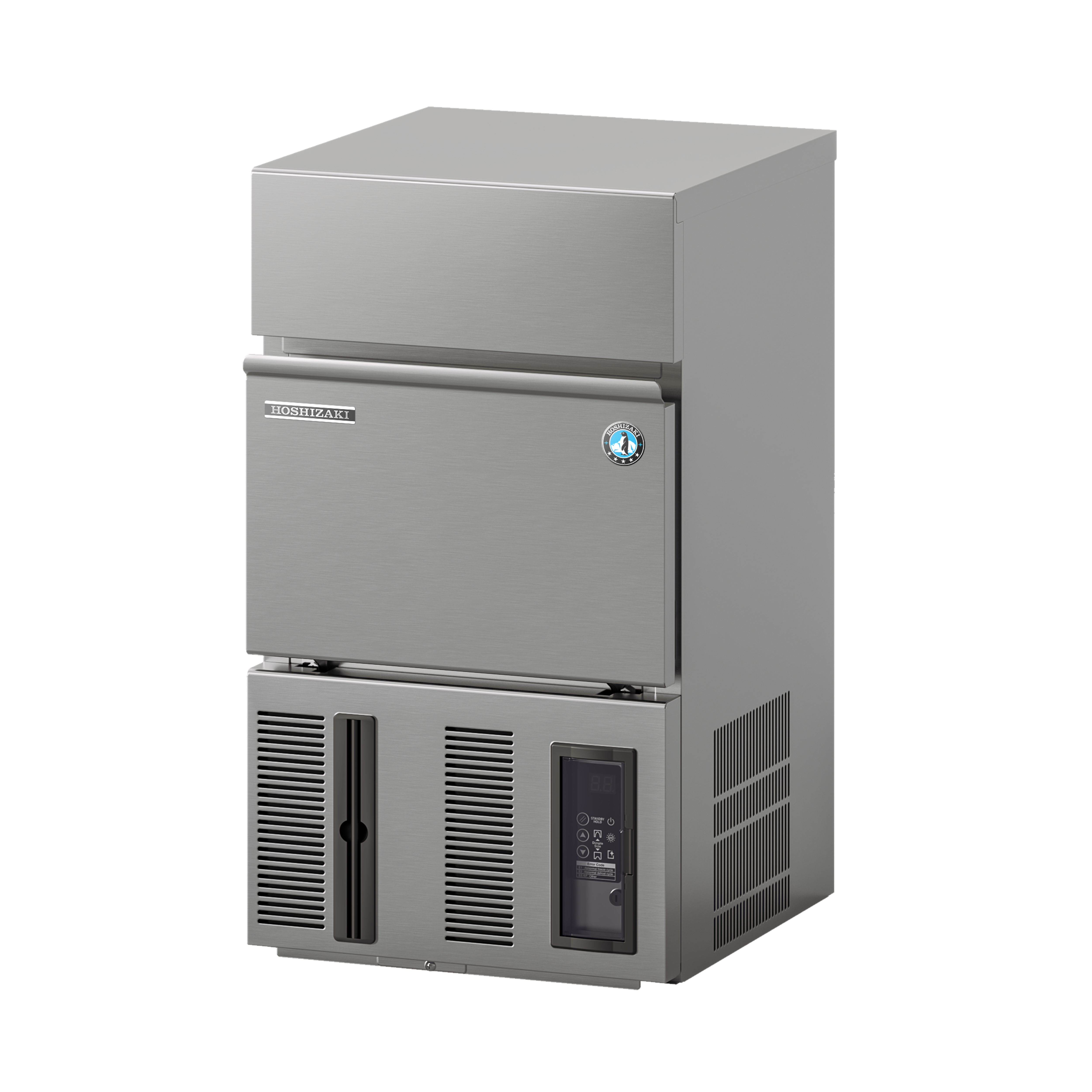 Hoshizaki - Iskubmaskin - IM-21CPE - Med isbinge - Kapacitet kg/24t: 30 Kg - Istärning L - 32 x 28 mm