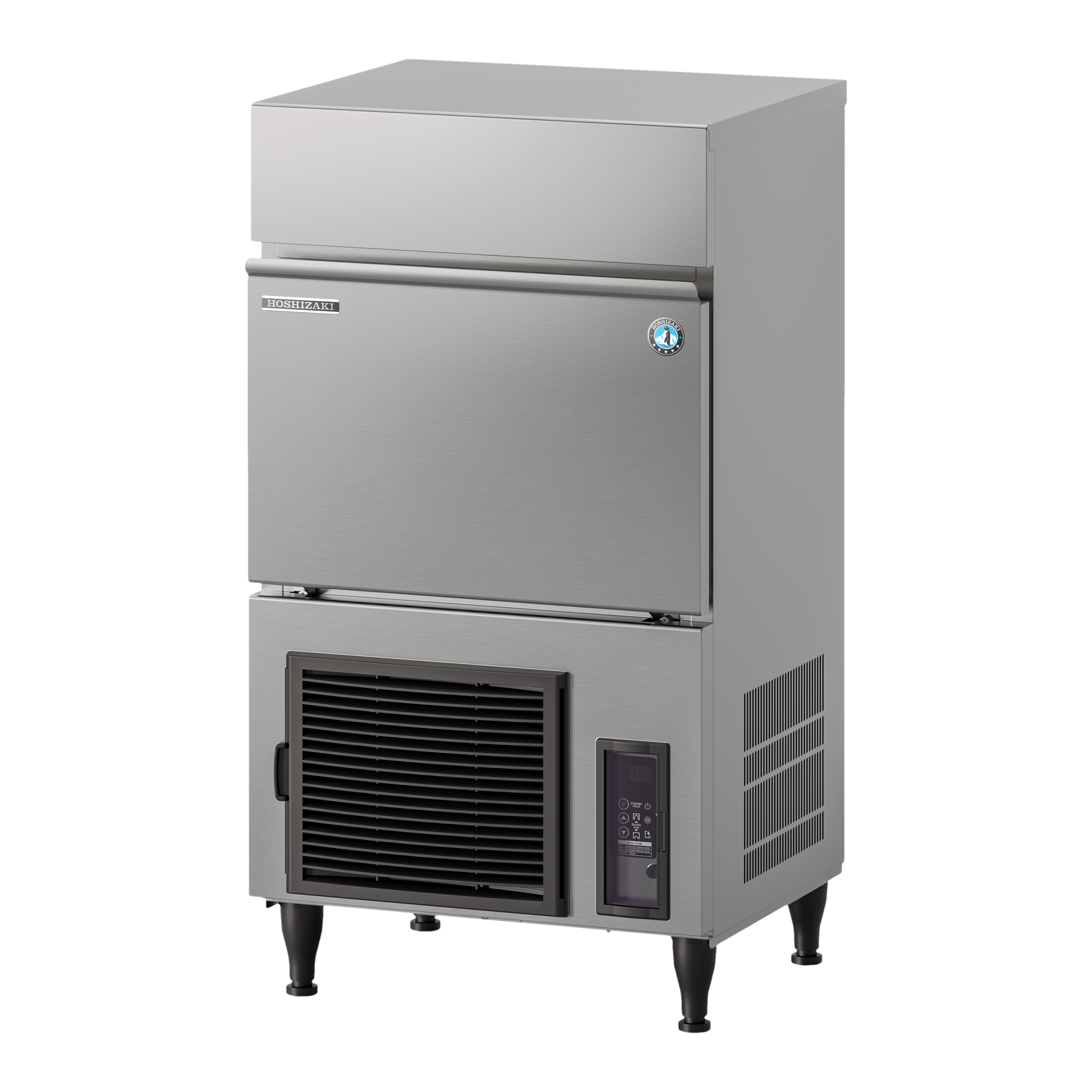 Hoshizaki - Iskubmaskin - IM-45PE-U-25 - Med isbinge - Kapacitet kg/24t: 43 Kg - Istärning S - 23 x 25 mm