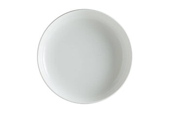 Pot - Djup tallrik vit D18cm, H4,5cm 12-pack