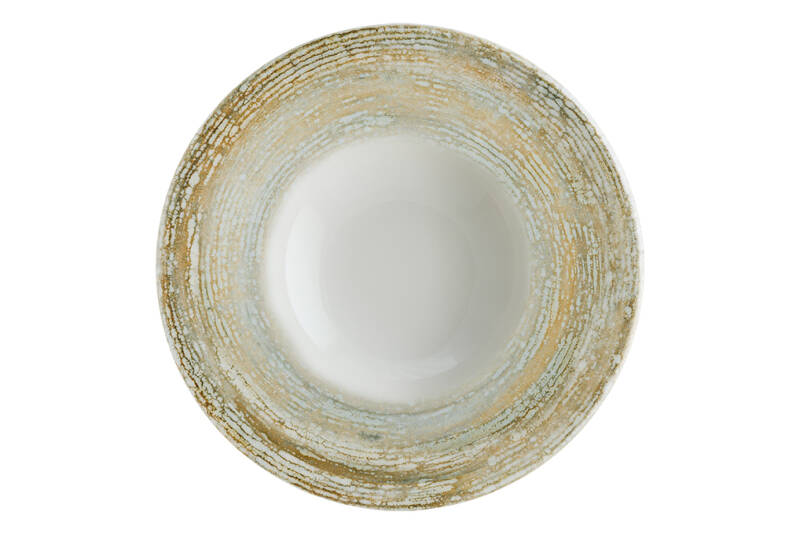 Patera - Tallrik djup Gourmet D28cm med brett bräm 6-pack