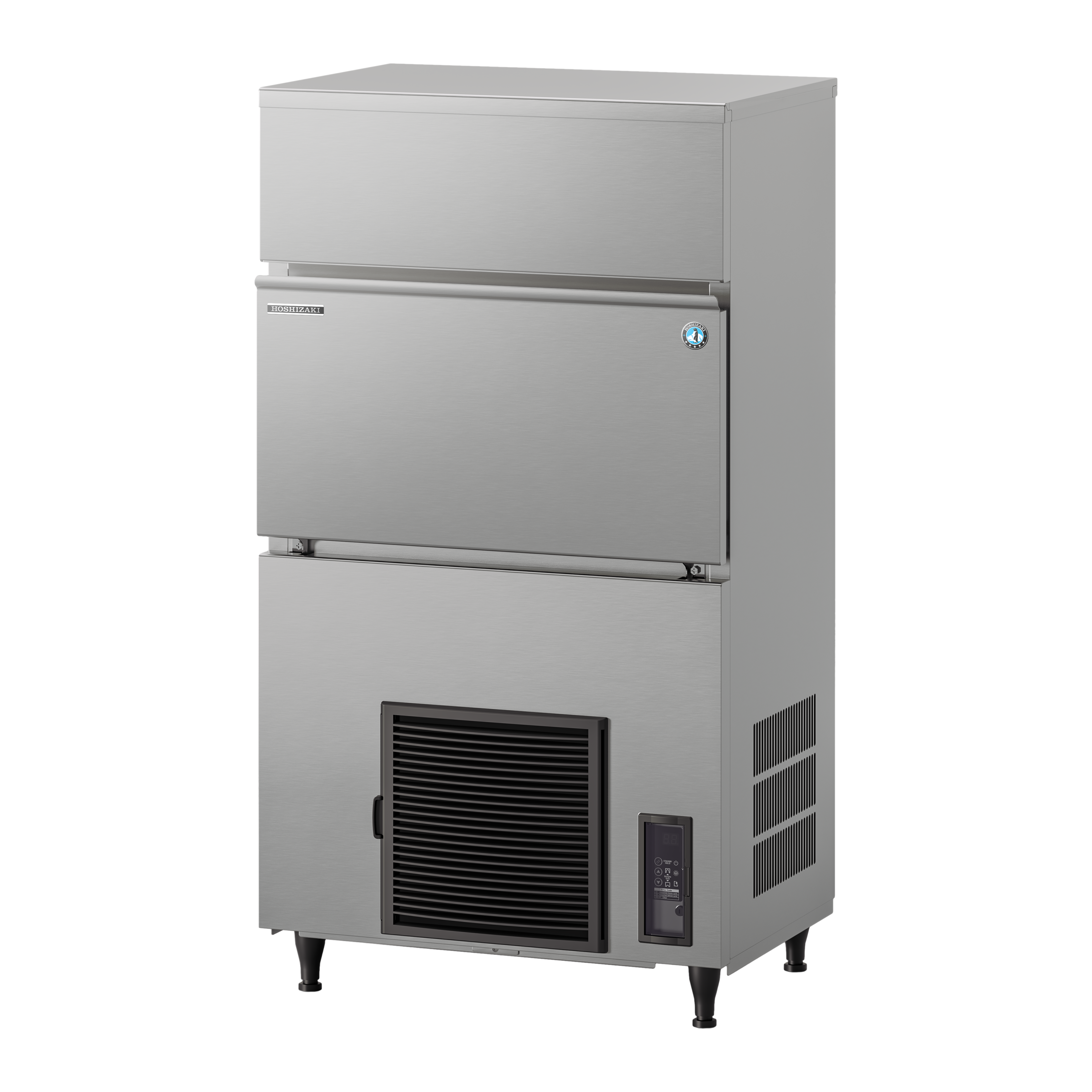 Hoshizaki - Iskubmaskin - IM-130PE-E-23 - Med isbinge - Kapacitet kg/24t: 110 Kg - Istärning M - 23 x 28 mm