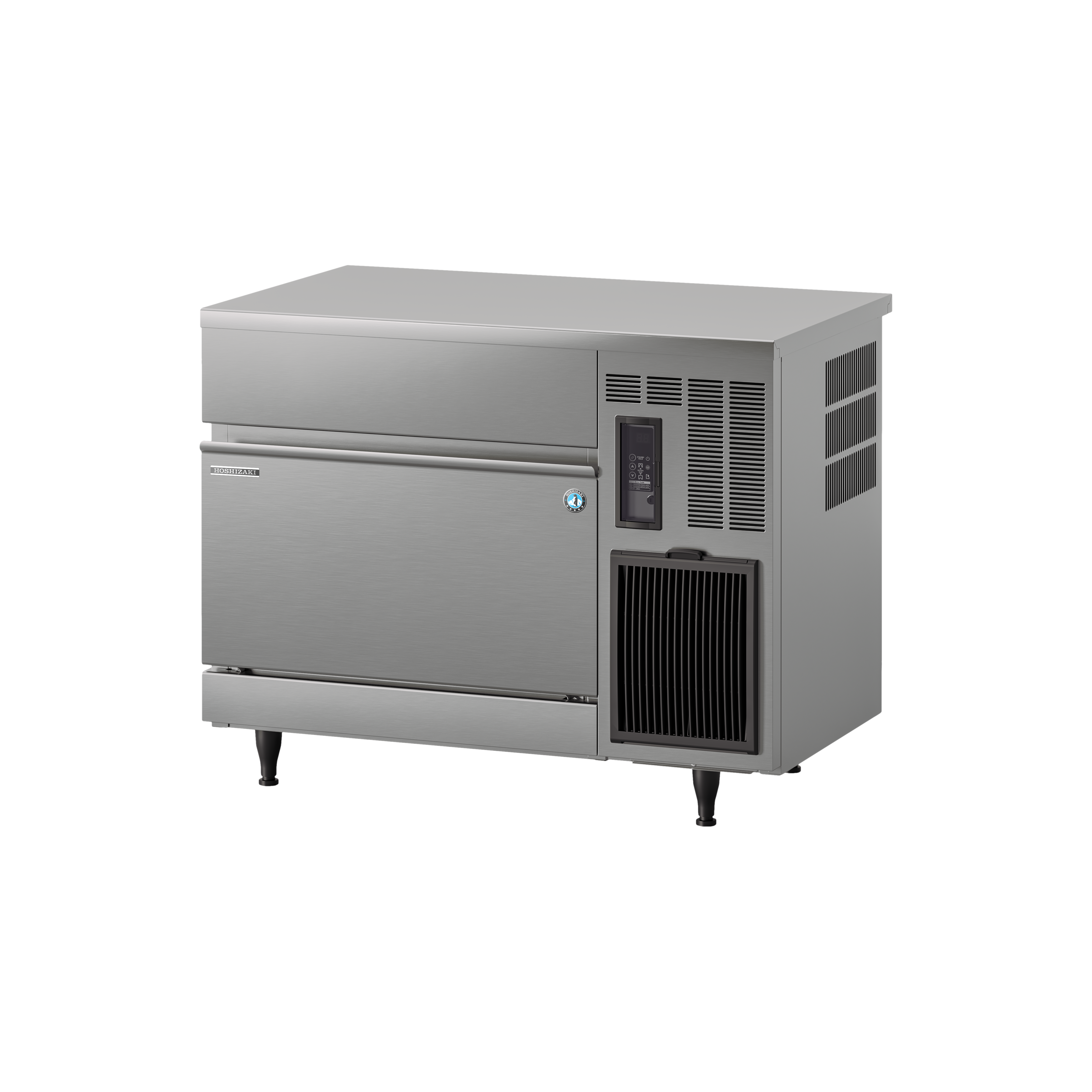 Hoshizaki - Iskubmaskin - IM-130CPE - Med isbinge - Kapacitet kg/24t: 108 Kg - Istärning L - 32 x 28 mm