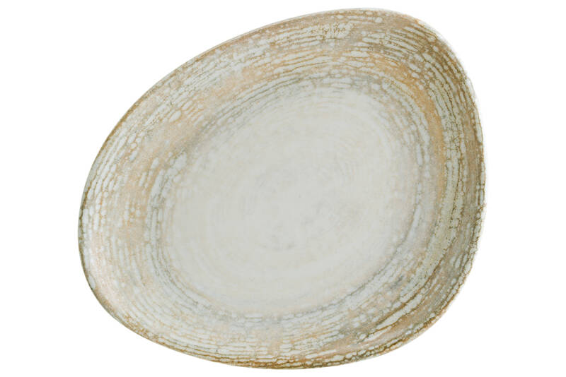 Patera - Vago Tallrik flat 24cm, organisk form 12-pack