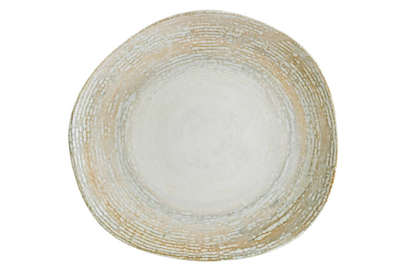 Patera - Vago Tallrik flat 29cm, organisk form 6-pack