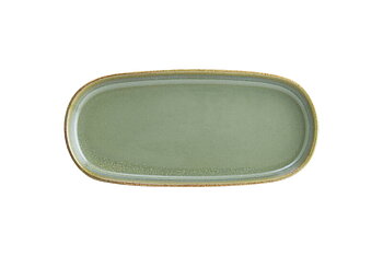 Sage - Tallrik oval 21x10cm 12-pack