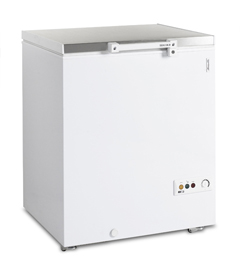 Tefcold - FR205S SL - Frysbox - 189 liter - 1 korg lock av rostfritt stål