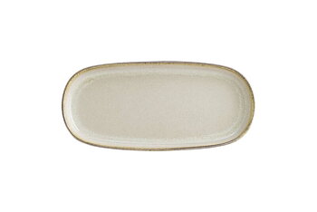Sand - Fat oval 21x10cm 12-pack