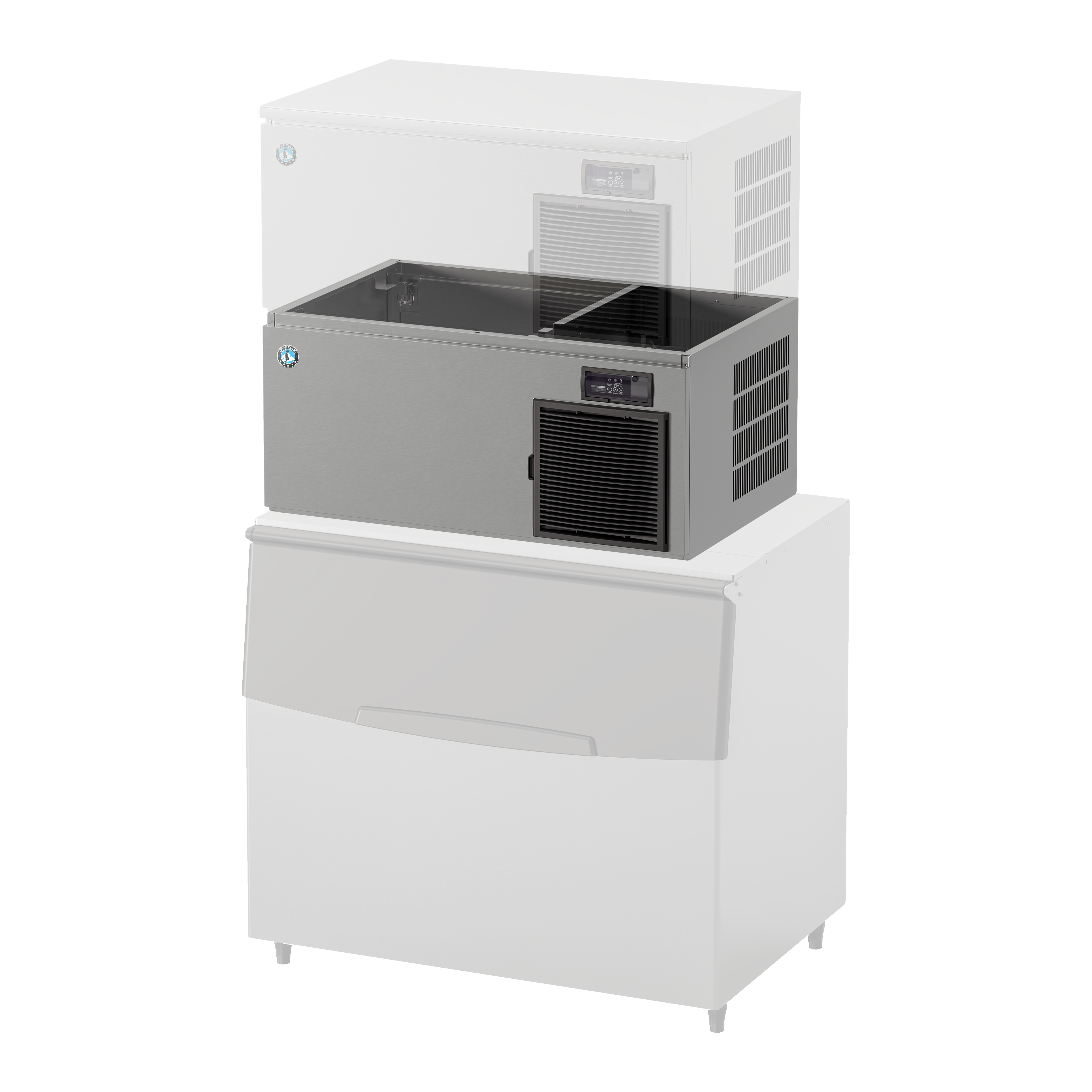 Hoshizaki - Iskubmaskin - IM-240XPE-23 - Stapelbar - Kapacitet kg/24t: 180 Kg - Istärning M - 23 x 28 mm - 2