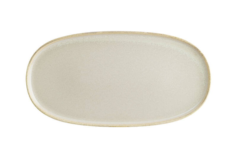 Sand - Tallrik oval 30x16cm 6-pack