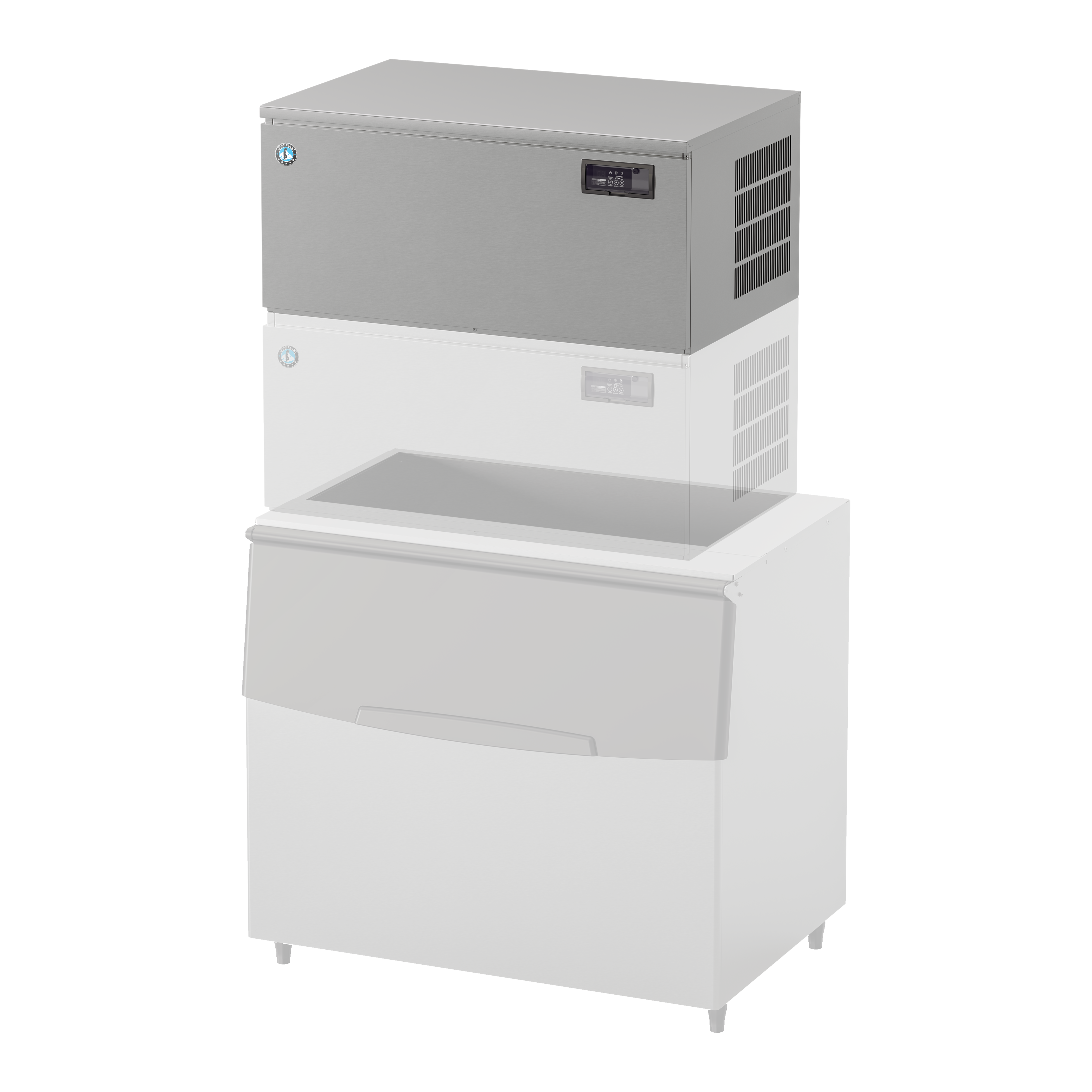 Hoshizaki - Iskubmaskin - IM-240DWPE-23 - Stapelbar - Kapacitet kg/24t: 190 Kg - Istärning M - 23 x 28 mm - 2