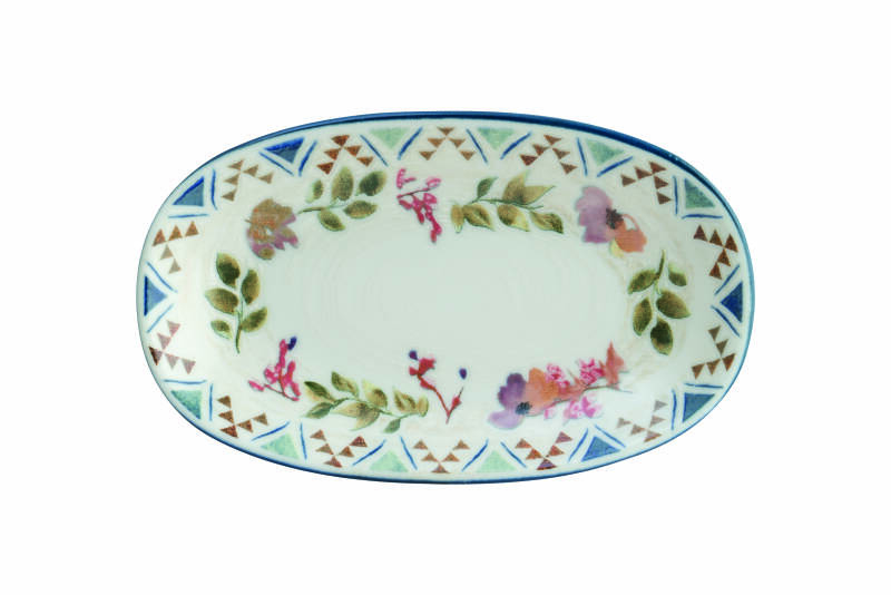 Spring - Tallrik oval 19x11cm 12-pack