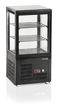 Tefcold - UPD60-BLACK - Displaykyl - Svart- 60 liter