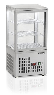 Tefcold - UPD60-GREY - Displaykyl - Grå - 60 liter