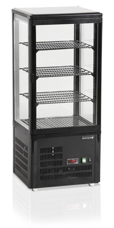 Tefcold - UPD80-BLACK - Displaykyl - Svart - 80 liter