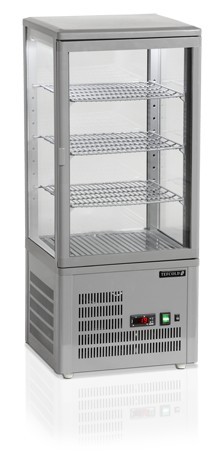 Tefcold - UPD80-GREY - Displaykyl - Grå - 80 liter