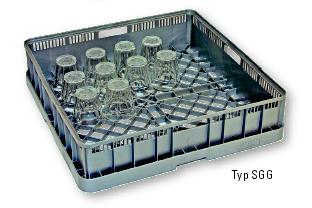 Wexiödisk - Diskkorg - SGG - För glas - Höga kanter