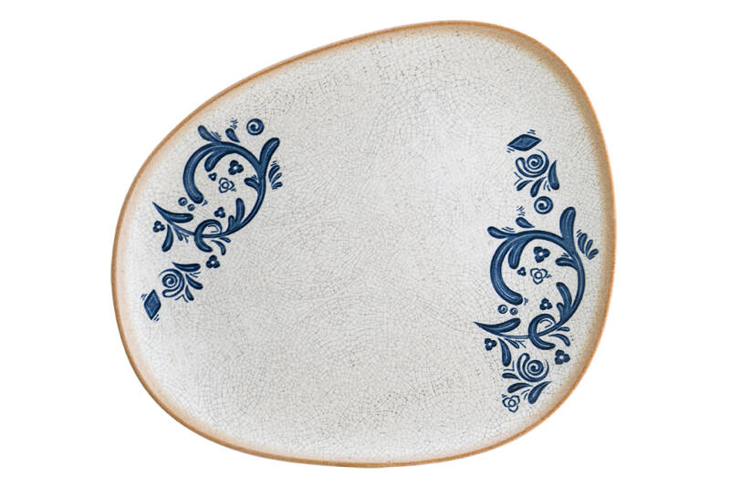Viento - Flat oval tallrik 33cm 6-pack
