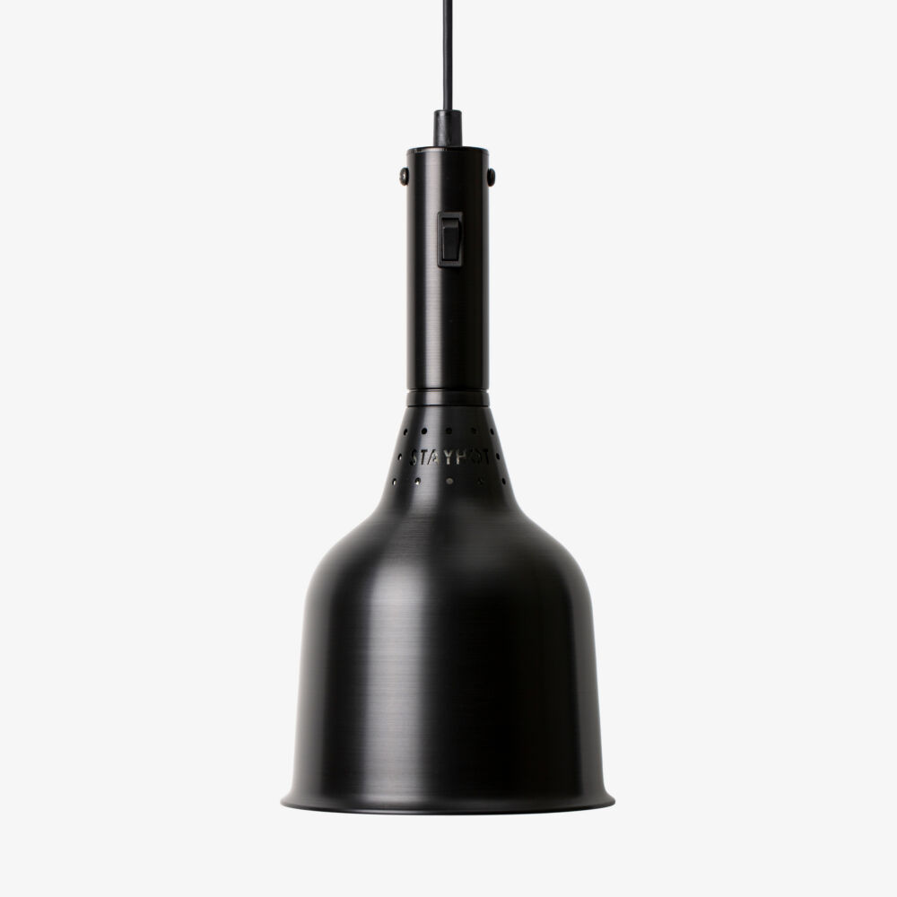 StayHot - Värmelampa Classic 1223, Fast Kabel, Svart